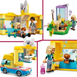 LEGO Juguetes De Animales Furgoneta De Rescate Canino Con Mini Munecas Friends* Puzzles Y Construcciones