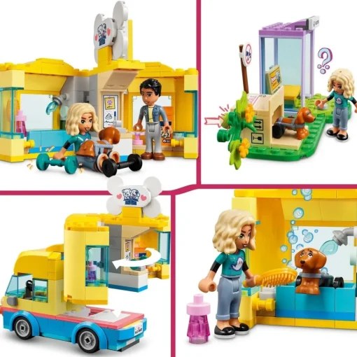 LEGO Juguetes De Animales Furgoneta De Rescate Canino Con Mini Munecas Friends* Puzzles Y Construcciones