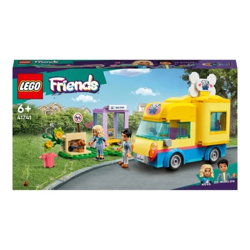 LEGO Juguetes De Animales Furgoneta De Rescate Canino Con Mini Munecas Friends* Puzzles Y Construcciones