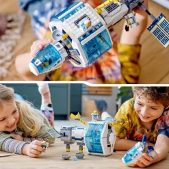 LEGO Juguetes Inspirados En Nasa Estacion Espacial Lunar Con Mini Figuras De Astronautas City Space* Puzzles Y Construcciones