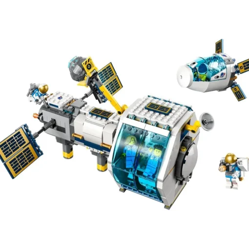 LEGO Juguetes Inspirados En Nasa Estacion Espacial Lunar Con Mini Figuras De Astronautas City Space* Puzzles Y Construcciones