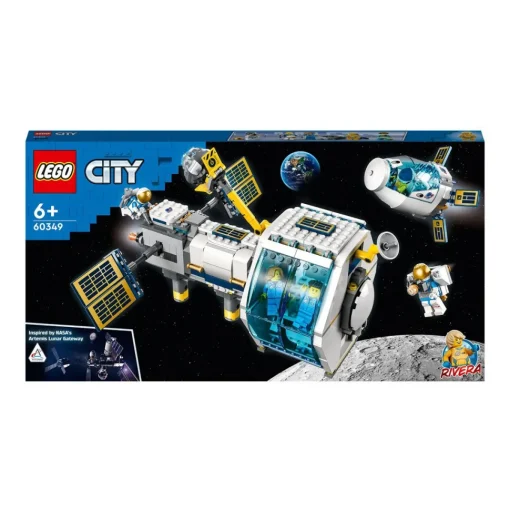 LEGO Juguetes Inspirados En Nasa Estacion Espacial Lunar Con Mini Figuras De Astronautas City Space* Puzzles Y Construcciones