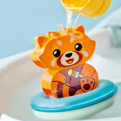 LEGO Juguetes Para La Banera Diversion En El Bano: Panda Rojo Flotante Duplo* Puzzles Y Construcciones