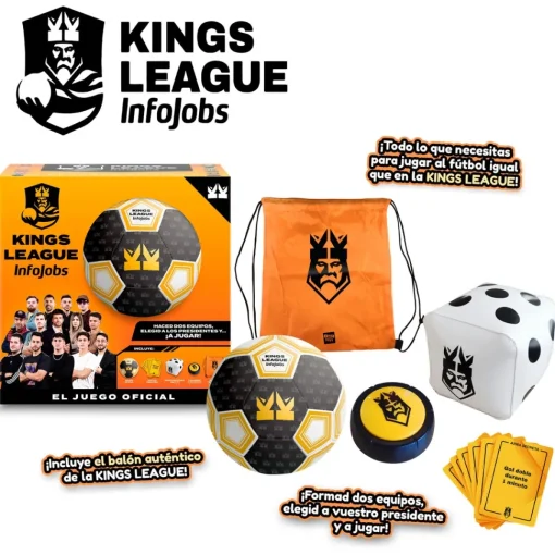 Kings League Kit Oficial Play Fun* Juegos De Mesa
