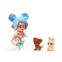 KOOKYLOOS Carla'S Popup Pet Vet* Munecas Y Peluches