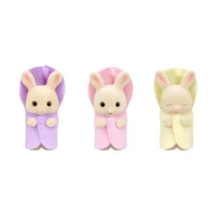 Sylvanian Families La Hora Del Bano De Los Trillizos * Munecas Y Peluches