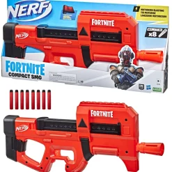 Nerf Lanzador Blaster Motorizado Fortnite Compact Smg* Juguetes Al Aire Libre