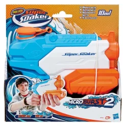 Nerf Lanzador De Agua Microburst Ii Super Soaker* Juguetes Al Aire Libre