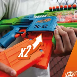 Hasbro Lanzador Nerf Elite 2.0 Double Punch * Juguetes Al Aire Libre