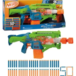 Hasbro Lanzador Nerf Elite 2.0 Double Punch * Juguetes Al Aire Libre