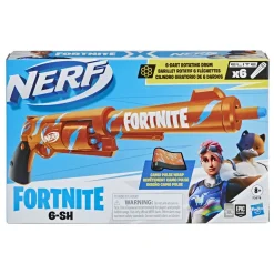 Nerf Lanzador 6-Sh De Fortnite* Juguetes Al Aire Libre