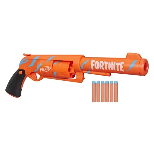 Nerf Lanzador 6-Sh De Fortnite* Juguetes Al Aire Libre