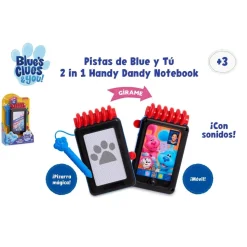 BLUES CLUES Las Pistas De Blue Handy Dandy Libreta 2 En 1 De Josh * Preescolar