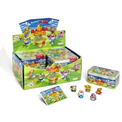 Superthings Lata Coleccionable Con Figuras Team Terrible Tin * Muñecos Articulados
