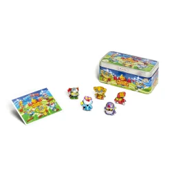 Superthings Lata Coleccionable Con Figuras Team Terrible Tin * Muñecos Articulados