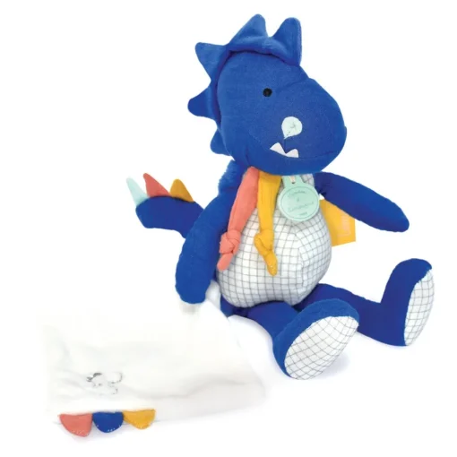 Doudou Et Compagnie Les Calinosauressashou, Pantin Avec Mantita (Azul)* Preescolar