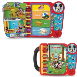 VTech Libro Interactivo Aprendo A Leer Con Mickey Mouse Y Sus Amigos Disney * Preescolar