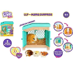 LITTLE LIVE PET s Mascota Interactiva Cobaya Guinea Pigs Mama Surprise* Electrónicos