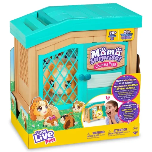 LITTLE LIVE PET s Mascota Interactiva Cobaya Guinea Pigs Mama Surprise* Electrónicos