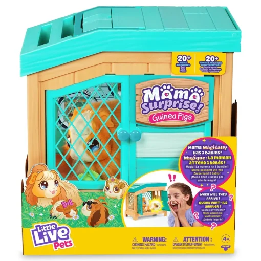 LITTLE LIVE PET s Mascota Interactiva Cobaya Guinea Pigs Mama Surprise* Electrónicos