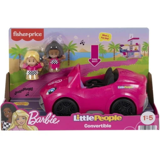 Fisher-Price Little People Barbie, Brooklyn Y Su Descapotable * Preescolar