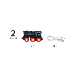 BRIO Locotomora Recargable Con Cable Mini Usb * Preescolar