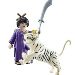 Playmobil Luchadora Asiatica Con Tigre Special Plus* Muñecos Articulados
