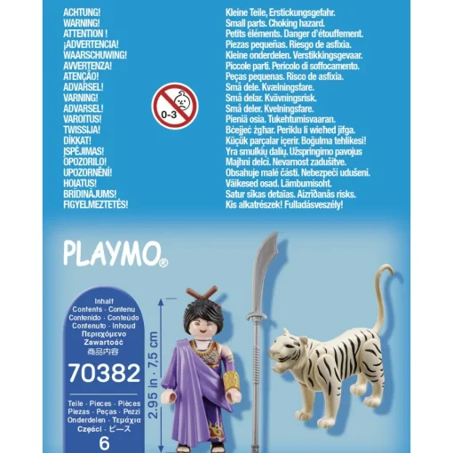 Playmobil Luchadora Asiatica Con Tigre Special Plus* Muñecos Articulados