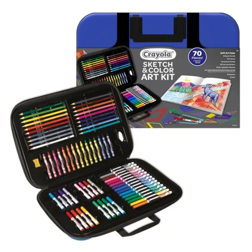Crayola Maletin Profesional 85 Piezas* Juegos Educativos