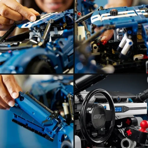 LEGO Manualidades De Construccion Coche Ford Gt 2022 A Escala Technic* Puzzles Y Construcciones