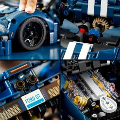 LEGO Manualidades De Construccion Coche Ford Gt 2022 A Escala Technic* Puzzles Y Construcciones