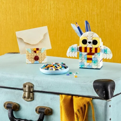 LEGO Manualidades De Construccion Portalapices Hedwig De Harry Potter Wizarding World Dots* Puzzles Y Construcciones
