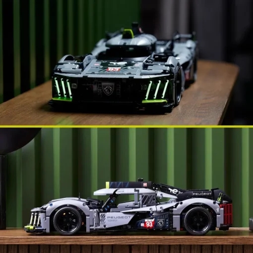 LEGO Maqueta De Coche De Carreras Para Construir Peugeot 9X8 24H Le Mans Hybrid Hypercar Technic* Puzzles Y Construcciones