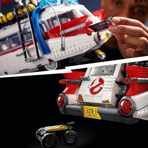 LEGO Maqueta De Coche De Pelicula Para Construir Ecto-1 De Los Cazafantasmas Icons* Puzzles Y Construcciones