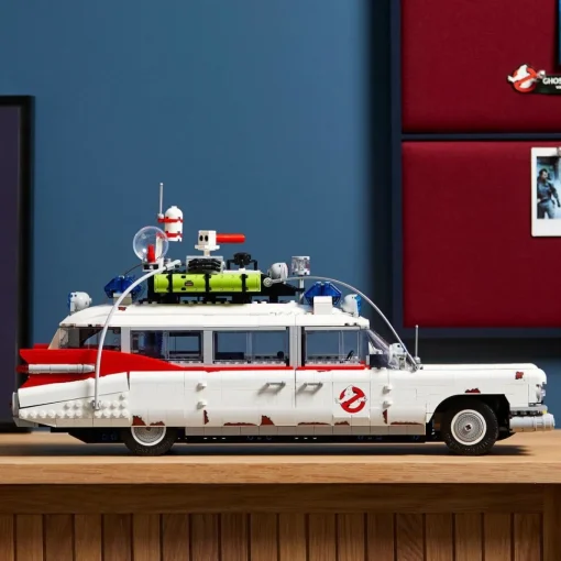 LEGO Maqueta De Coche De Pelicula Para Construir Ecto-1 De Los Cazafantasmas Icons* Puzzles Y Construcciones