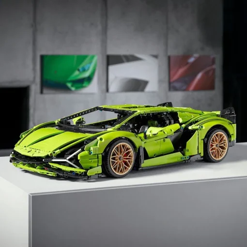 LEGO Maqueta De Coche Para Construir Lamborghini Sian Fkp 37 Technic* Puzzles Y Construcciones