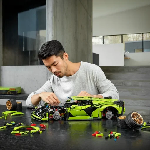 LEGO Maqueta De Coche Para Construir Lamborghini Sian Fkp 37 Technic* Puzzles Y Construcciones