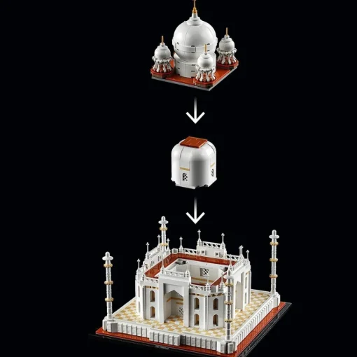 LEGO Maqueta Para Construir Coleccionable Taj Mahal Architecture* Puzzles Y Construcciones
