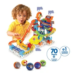 VTech Marble Rush Racing Track Set Circuito De Canicas Interactivo * Juegos De Mesa