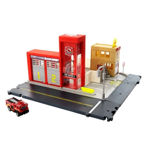 Matchbox Conductores De Accion Set De Juego Con Sonidos Para Coches De Juguete* Coches, Circuitos Y Radiocontrol