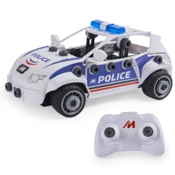 Meccano Jr Rc Police Car* Puzzles Y Construcciones