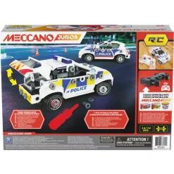 Meccano Jr Rc Police Car* Puzzles Y Construcciones