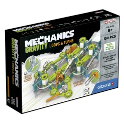 Geomag Mechanics Gravity Recic Loops & Turns 130* Juegos De Mesa