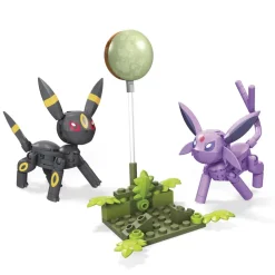 Mega Construx Pokemon Pack Umbreon Y Espeon Figuras De Bloques De Construccion* Puzzles Y Construcciones