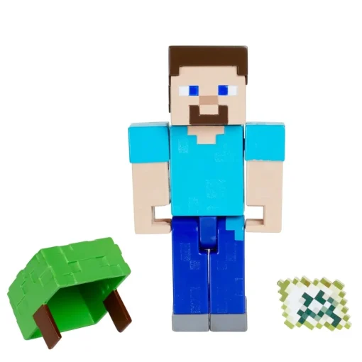 Minecraft Figura Articulada De Juguete Con Cubos De Papel Para Construir* Muñecos Articulados