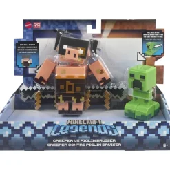Minecraft Legends 2 Figuras De Accion Nerviosas Surtidas* Muñecos Articulados