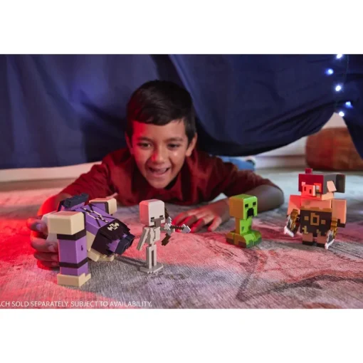 Minecraft Legends 2 Figuras De Accion Nerviosas Surtidas* Muñecos Articulados
