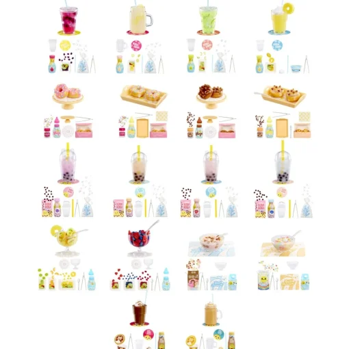 MINIVERSE Mini Alimento Coleccionable Series Cafesminivers* Juegos Educativos