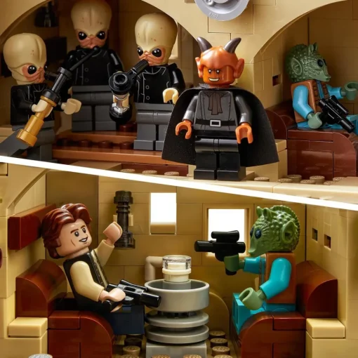 LEGO Modelo De Construccion Cantina De Mos Eisley Con Mini Figuras Star Wars* Puzzles Y Construcciones
