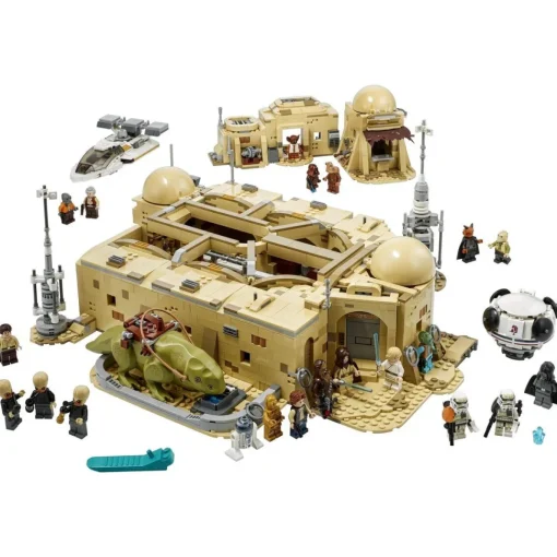 LEGO Modelo De Construccion Cantina De Mos Eisley Con Mini Figuras Star Wars* Puzzles Y Construcciones